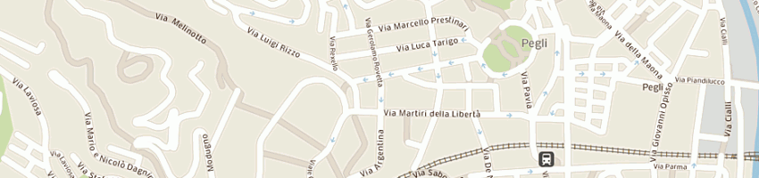 Mappa della impresa drf studio sistemi srl a GENOVA
