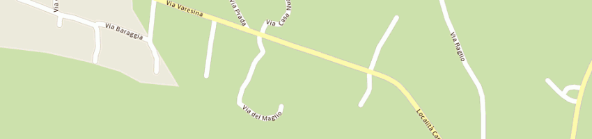 Mappa della impresa immobiliare agricola del maglio (srl) a CUNARDO