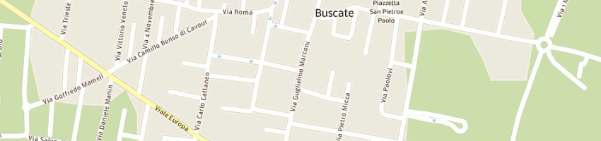 Mappa della impresa servizio 23 - soc coop a r l a BUSCATE