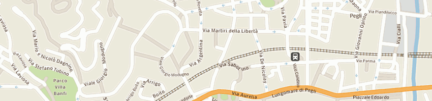Mappa della impresa ghezzi riccardo a GENOVA