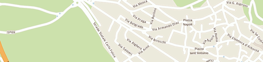 Mappa della impresa comune a SARDARA