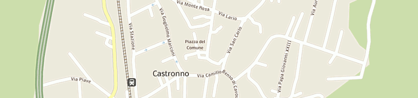 Mappa della impresa lazzarotto calzature snc di lazzarotto marco e c a CASTRONNO