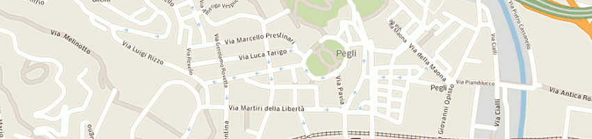 Mappa della impresa micro design (srl) a GENOVA