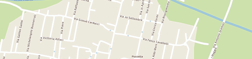 Mappa della impresa confezioni patrizia a BUSCATE