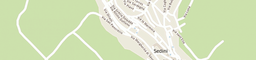 Mappa della impresa garau antonio a SEDINI