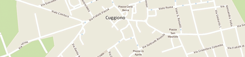 Mappa della impresa sedaco a CUGGIONO