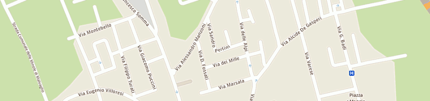 Mappa della impresa bianchi alessandro a CUGGIONO