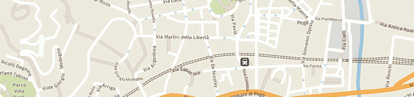 Mappa della impresa studio veter assoc randellini bontempi a GENOVA