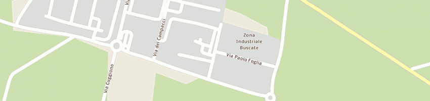 Mappa della impresa sic international spa a BUSCATE
