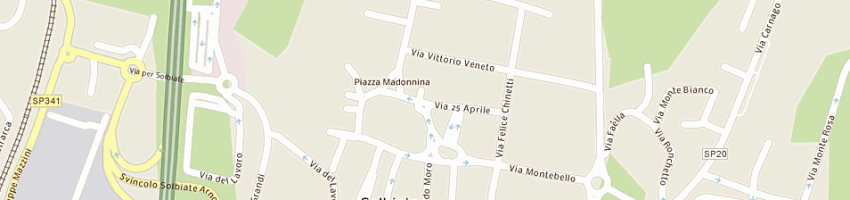 Mappa della impresa municipio a SOLBIATE ARNO