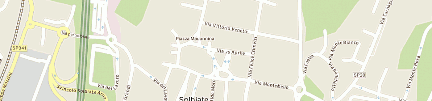 Mappa della impresa ceriani macchine di ceriani giuseppe a SOLBIATE ARNO