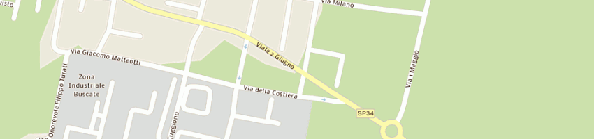Mappa della impresa sg di giordano salvatore e c sdf a BUSCATE