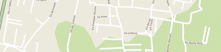 Mappa della impresa assistenza l'umana di rosanna camera a OGGIONA CON SANTO STEFANO