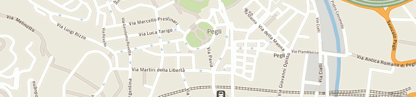 Mappa della impresa raggio e fossa di fossa michele a GENOVA