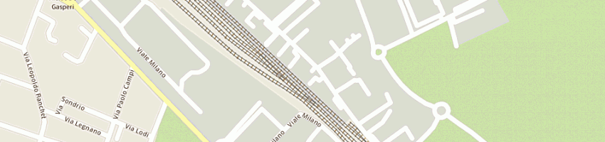 Mappa della impresa carrozzeria gallaratese a GALLARATE