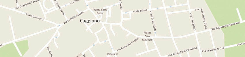 Mappa della impresa due gi di valsecchi a e figlio a CUGGIONO