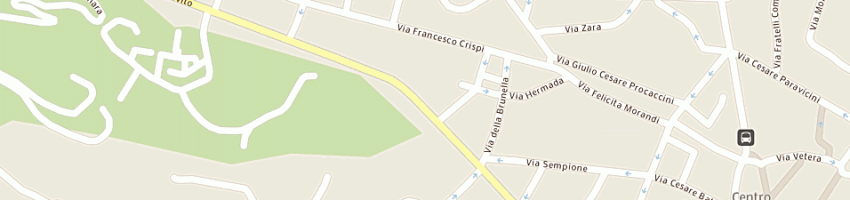 Mappa della impresa centro ricambi auto srl a VARESE