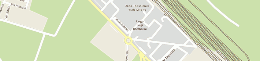 Mappa della impresa long e long srl a GALLARATE
