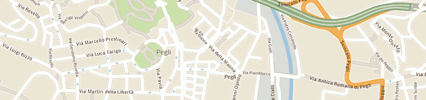 Mappa della impresa coppola nicolo' a GENOVA