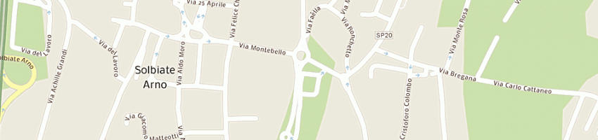 Mappa della impresa vitamina cafe' di monti roberto e c sas a VARESE
