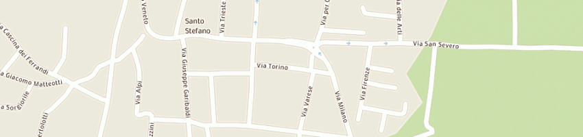 Mappa della impresa coffee bar di baccani alessio e c sas a OGGIONA CON SANTO STEFANO