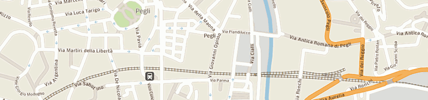 Mappa della impresa calvillo barbara a GENOVA