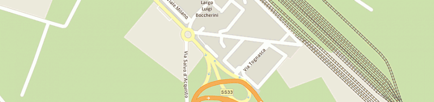Mappa della impresa arredamenti flli rossi srl a GALLARATE
