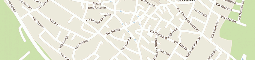 Mappa della impresa melis daniele a SARDARA