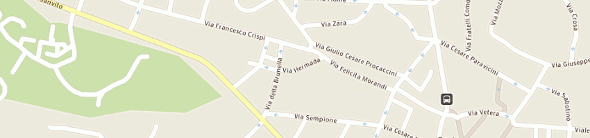 Mappa della impresa fiori oreste e c snc a VARESE