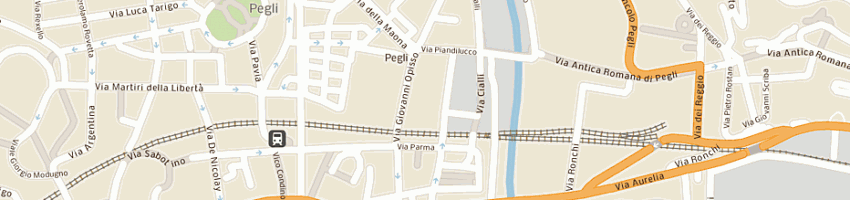 Mappa della impresa borrello antonino a GENOVA