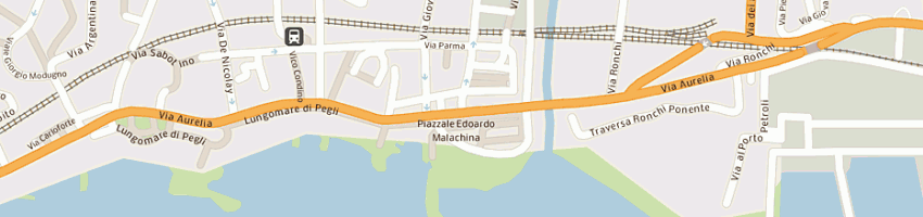 Mappa della impresa td elettronica a GENOVA