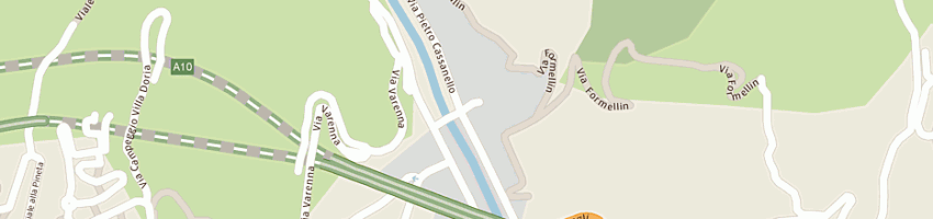Mappa della impresa totally sas a GENOVA