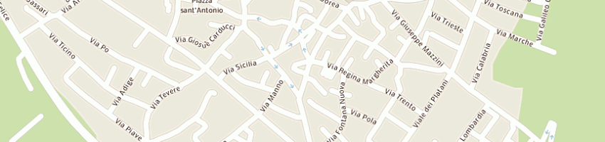 Mappa della impresa comune di sardara a SARDARA