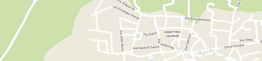 Mappa della impresa cocchi a VALLEDORIA
