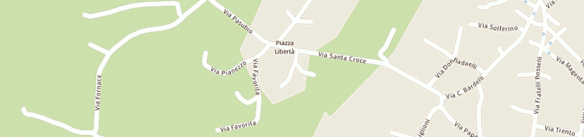 Mappa della impresa coro' emanuela a CARONNO VARESINO