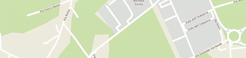 Mappa della impresa atr (spa) a BERNATE TICINO