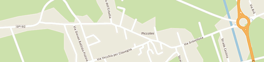 Mappa della impresa previde massara massimo a VIGEVANO