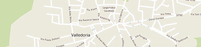 Mappa della impresa murgia luciano a VALLEDORIA