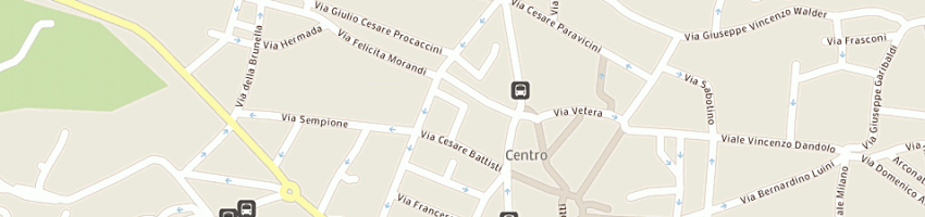 Mappa della impresa pedoia gaudenzio a VARESE