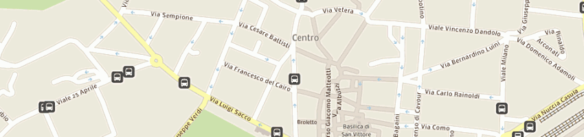 Mappa della impresa tenerezze a VARESE
