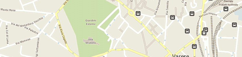 Mappa della impresa camma sas di schiavi carlo maria e c a VARESE