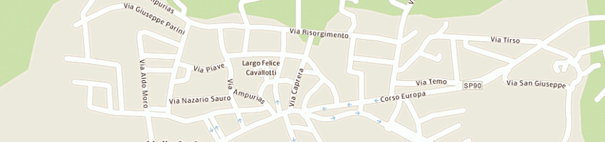 Mappa della impresa ibba elisabetta peppina a VALLEDORIA
