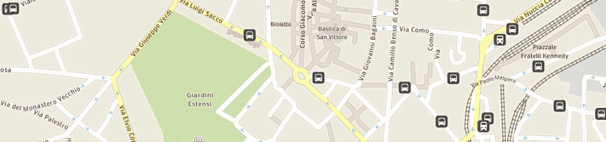 Mappa della impresa Dott.ssa Tiziana Bettini