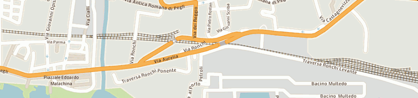 Mappa della impresa societa' italiana per condotte d'acqua (spa) a GENOVA