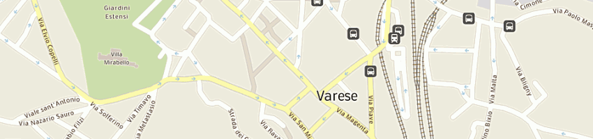 Mappa della impresa la vetraria a VARESE