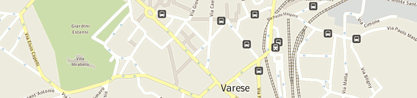 Mappa della impresa fior fiore di mario loffredo e c sas a VARESE