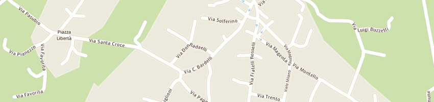 Mappa della impresa savino tiziana a CARONNO VARESINO