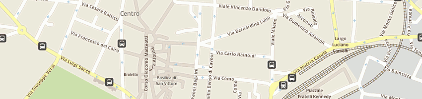 Mappa della impresa tivar srl a VARESE