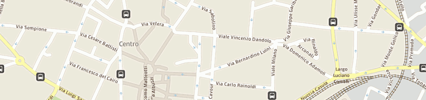 Mappa della impresa bisam srl a VARESE