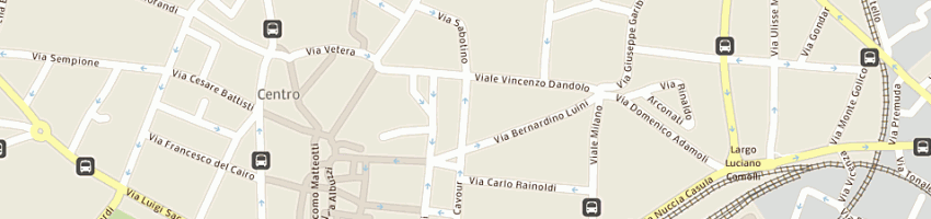 Mappa della impresa gi service spa a VARESE